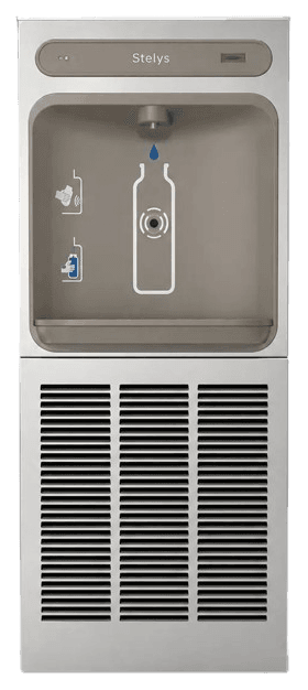 Stelys S2 Floor freestanding bottle filling station on a clean studio background